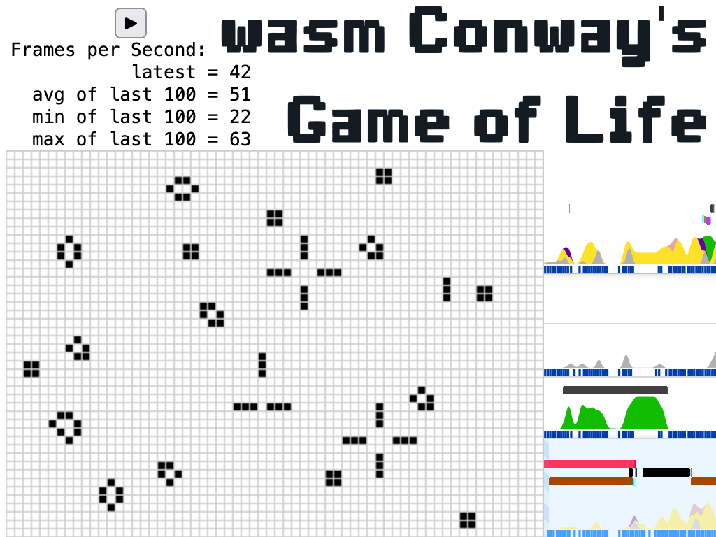 WASM Conways Game of Life