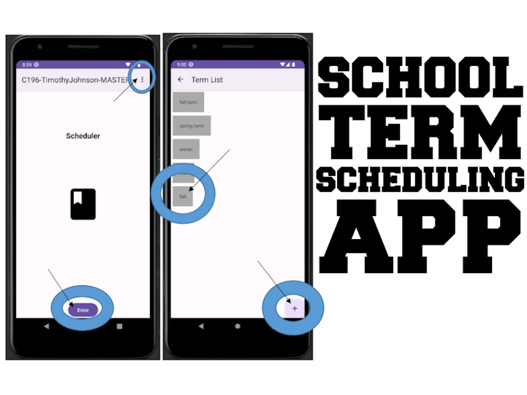 School Term Scheduling App