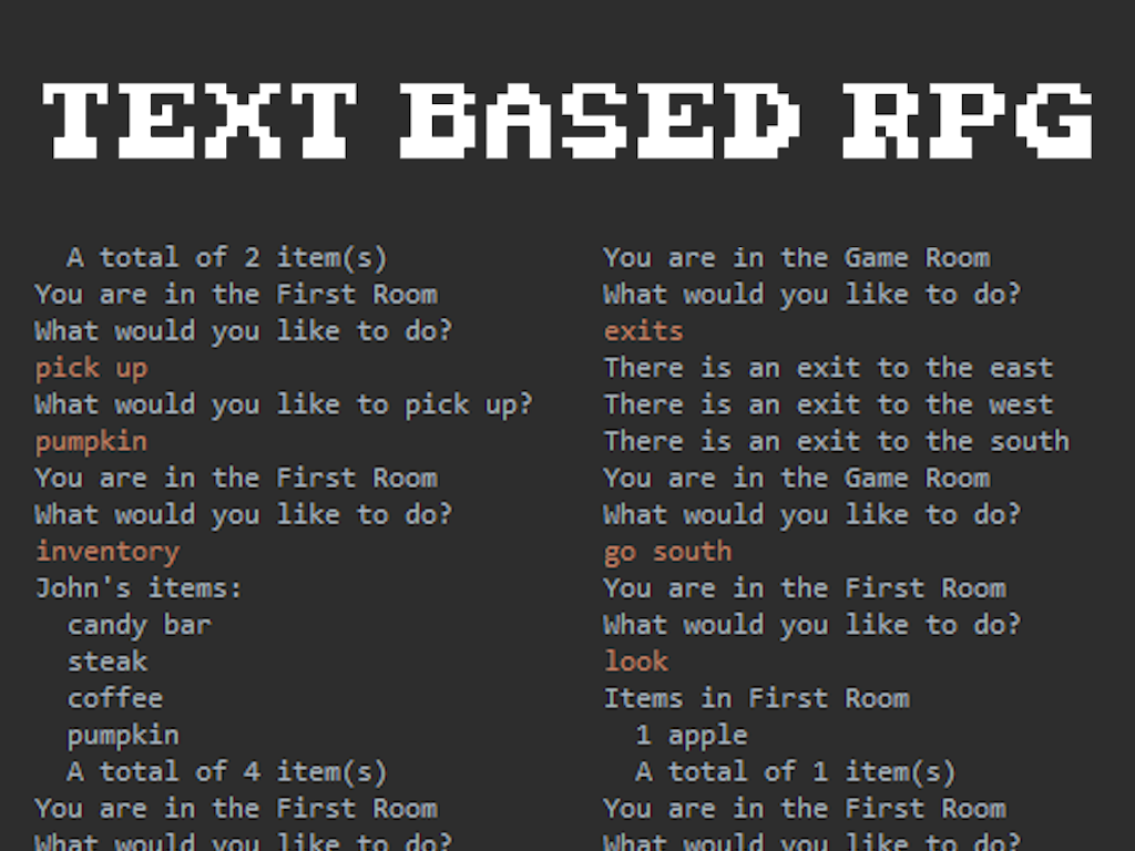 Text-Based RPG